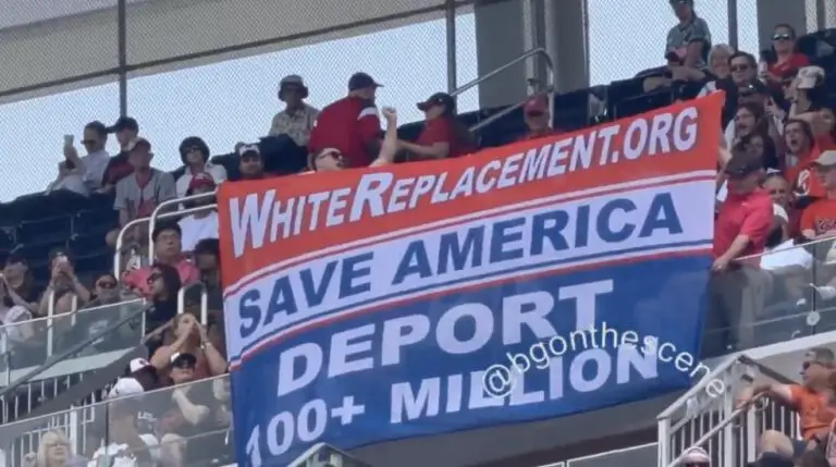 MLB: Crowd at Washington Nationals game (Photo via X)